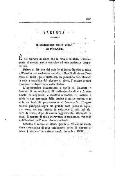 Annali di chimica applicata alla medicina cioè alla farmacia, alla tossicologia, all'igiene, alla fisiologia, alla patologia e alla terapeutica. Serie 3