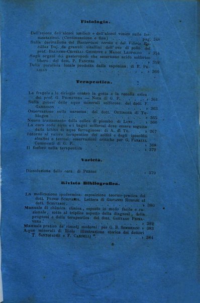 Annali di chimica applicata alla medicina cioè alla farmacia, alla tossicologia, all'igiene, alla fisiologia, alla patologia e alla terapeutica. Serie 3