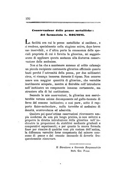 Annali di chimica applicata alla medicina cioè alla farmacia, alla tossicologia, all'igiene, alla fisiologia, alla patologia e alla terapeutica. Serie 3