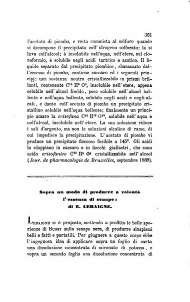 Annali di chimica applicata alla medicina cioè alla farmacia, alla tossicologia, all'igiene, alla fisiologia, alla patologia e alla terapeutica. Serie 3