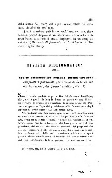 Annali di chimica applicata alla medicina cioè alla farmacia, alla tossicologia, all'igiene, alla fisiologia, alla patologia e alla terapeutica. Serie 3