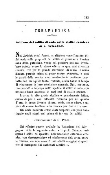 Annali di chimica applicata alla medicina cioè alla farmacia, alla tossicologia, all'igiene, alla fisiologia, alla patologia e alla terapeutica. Serie 3