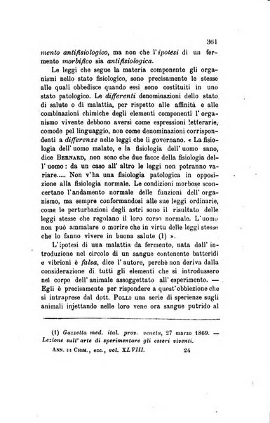 Annali di chimica applicata alla medicina cioè alla farmacia, alla tossicologia, all'igiene, alla fisiologia, alla patologia e alla terapeutica. Serie 3