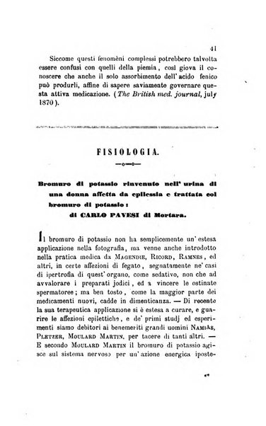 Annali di chimica applicata alla medicina cioè alla farmacia, alla tossicologia, all'igiene, alla fisiologia, alla patologia e alla terapeutica. Serie 3