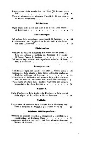 Annali di chimica applicata alla medicina cioè alla farmacia, alla tossicologia, all'igiene, alla fisiologia, alla patologia e alla terapeutica. Serie 3