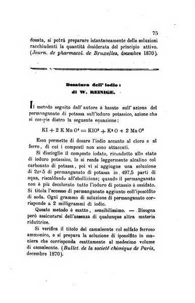 Annali di chimica applicata alla medicina cioè alla farmacia, alla tossicologia, all'igiene, alla fisiologia, alla patologia e alla terapeutica. Serie 3