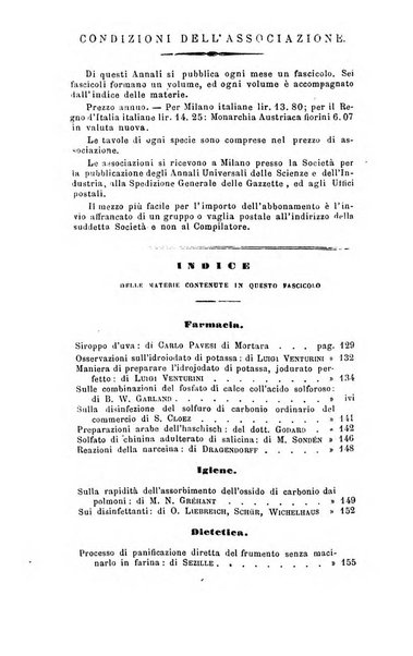 Annali di chimica applicata alla medicina cioè alla farmacia, alla tossicologia, all'igiene, alla fisiologia, alla patologia e alla terapeutica. Serie 3