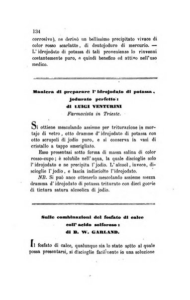 Annali di chimica applicata alla medicina cioè alla farmacia, alla tossicologia, all'igiene, alla fisiologia, alla patologia e alla terapeutica. Serie 3