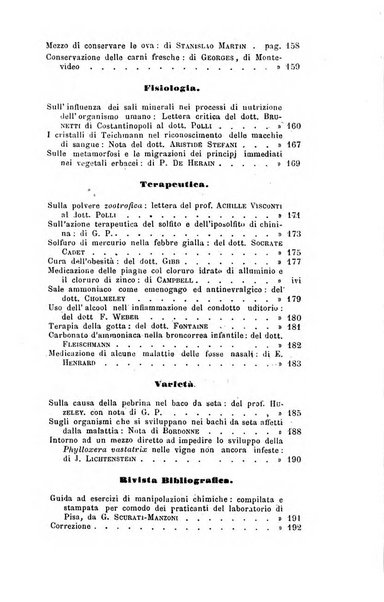 Annali di chimica applicata alla medicina cioè alla farmacia, alla tossicologia, all'igiene, alla fisiologia, alla patologia e alla terapeutica. Serie 3