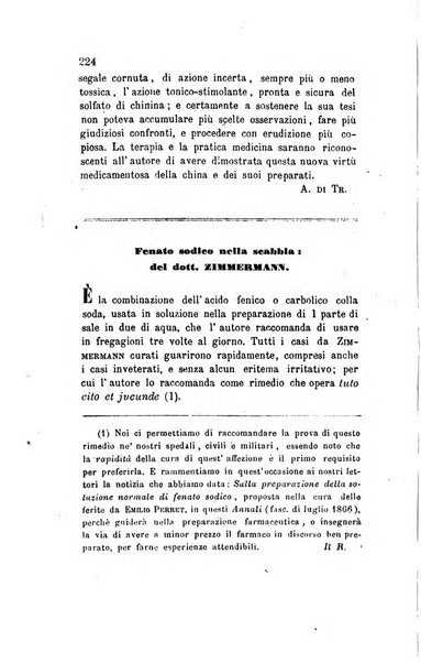 Annali di chimica applicata alla medicina cioè alla farmacia, alla tossicologia, all'igiene, alla fisiologia, alla patologia e alla terapeutica. Serie 3