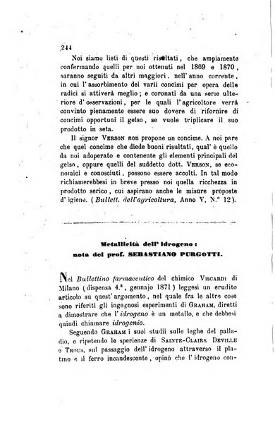 Annali di chimica applicata alla medicina cioè alla farmacia, alla tossicologia, all'igiene, alla fisiologia, alla patologia e alla terapeutica. Serie 3