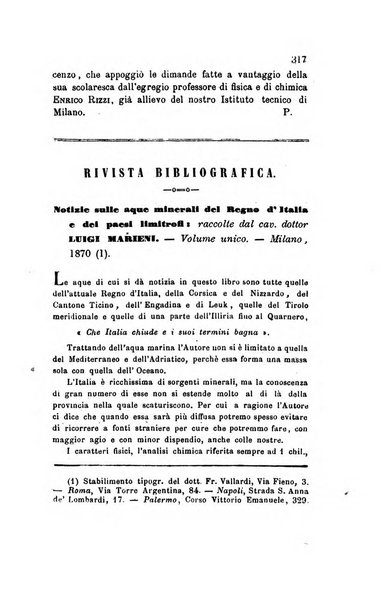 Annali di chimica applicata alla medicina cioè alla farmacia, alla tossicologia, all'igiene, alla fisiologia, alla patologia e alla terapeutica. Serie 3