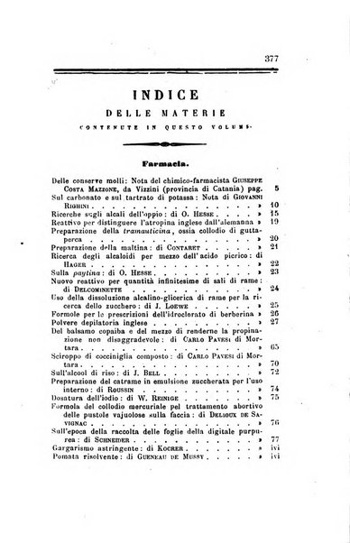 Annali di chimica applicata alla medicina cioè alla farmacia, alla tossicologia, all'igiene, alla fisiologia, alla patologia e alla terapeutica. Serie 3