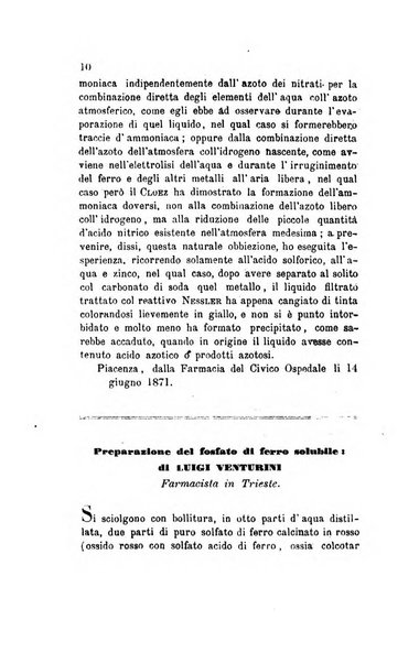 Annali di chimica applicata alla medicina cioè alla farmacia, alla tossicologia, all'igiene, alla fisiologia, alla patologia e alla terapeutica. Serie 3