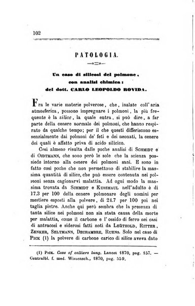 Annali di chimica applicata alla medicina cioè alla farmacia, alla tossicologia, all'igiene, alla fisiologia, alla patologia e alla terapeutica. Serie 3