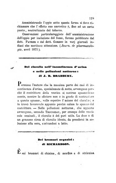 Annali di chimica applicata alla medicina cioè alla farmacia, alla tossicologia, all'igiene, alla fisiologia, alla patologia e alla terapeutica. Serie 3