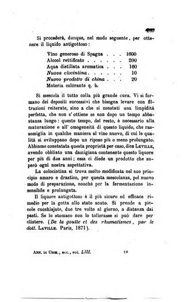 Annali di chimica applicata alla medicina cioè alla farmacia, alla tossicologia, all'igiene, alla fisiologia, alla patologia e alla terapeutica. Serie 3