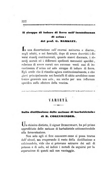 Annali di chimica applicata alla medicina cioè alla farmacia, alla tossicologia, all'igiene, alla fisiologia, alla patologia e alla terapeutica. Serie 3