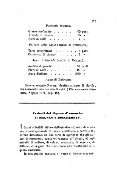 Annali di chimica applicata alla medicina cioè alla farmacia, alla tossicologia, all'igiene, alla fisiologia, alla patologia e alla terapeutica. Serie 3