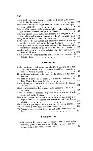 Annali di chimica applicata alla medicina cioè alla farmacia, alla tossicologia, all'igiene, alla fisiologia, alla patologia e alla terapeutica. Serie 3