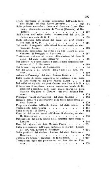 Annali di chimica applicata alla medicina cioè alla farmacia, alla tossicologia, all'igiene, alla fisiologia, alla patologia e alla terapeutica. Serie 3