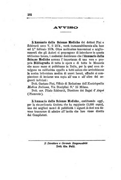 Annali di chimica applicata alla medicina cioè alla farmacia, alla tossicologia, all'igiene, alla fisiologia, alla patologia e alla terapeutica. Serie 3