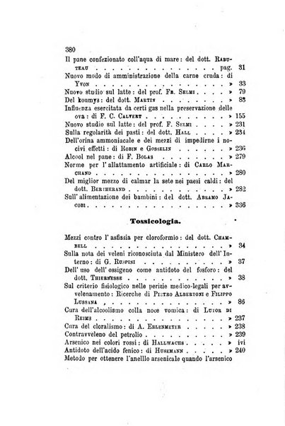 Annali di chimica applicata alla medicina cioè alla farmacia, alla tossicologia, all'igiene, alla fisiologia, alla patologia e alla terapeutica. Serie 3