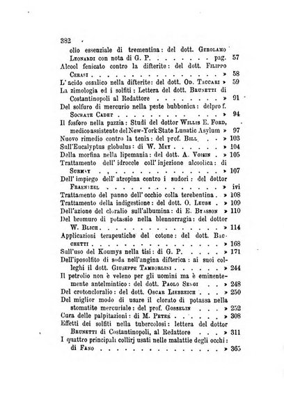 Annali di chimica applicata alla medicina cioè alla farmacia, alla tossicologia, all'igiene, alla fisiologia, alla patologia e alla terapeutica. Serie 3