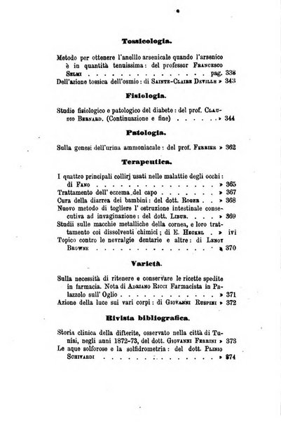 Annali di chimica applicata alla medicina cioè alla farmacia, alla tossicologia, all'igiene, alla fisiologia, alla patologia e alla terapeutica. Serie 3