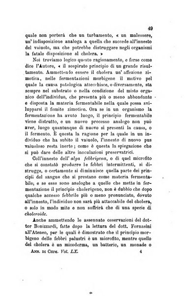 Annali di chimica applicata alla medicina cioè alla farmacia, alla tossicologia, all'igiene, alla fisiologia, alla patologia e alla terapeutica. Serie 3