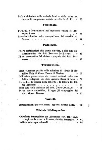 Annali di chimica applicata alla medicina cioè alla farmacia, alla tossicologia, all'igiene, alla fisiologia, alla patologia e alla terapeutica. Serie 3