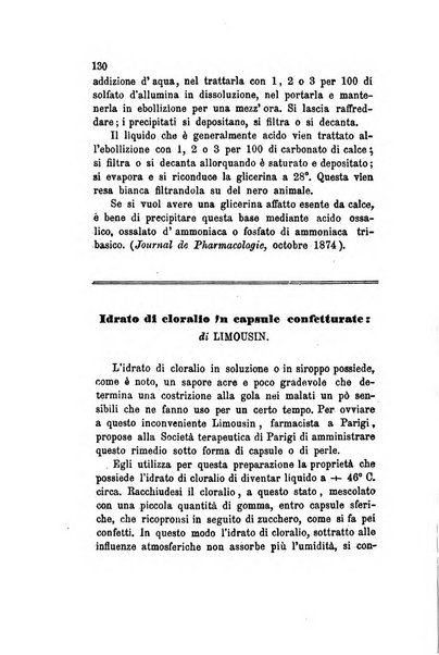 Annali di chimica applicata alla medicina cioè alla farmacia, alla tossicologia, all'igiene, alla fisiologia, alla patologia e alla terapeutica. Serie 3