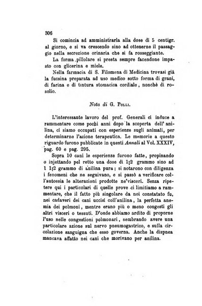 Annali di chimica applicata alla medicina cioè alla farmacia, alla tossicologia, all'igiene, alla fisiologia, alla patologia e alla terapeutica. Serie 3