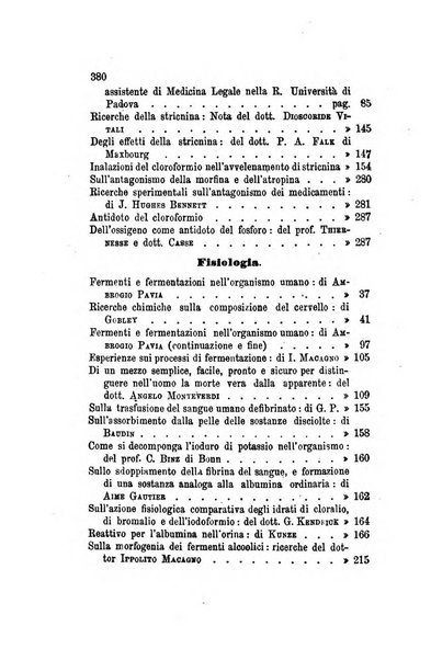 Annali di chimica applicata alla medicina cioè alla farmacia, alla tossicologia, all'igiene, alla fisiologia, alla patologia e alla terapeutica. Serie 3