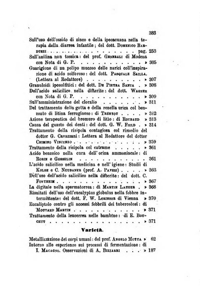 Annali di chimica applicata alla medicina cioè alla farmacia, alla tossicologia, all'igiene, alla fisiologia, alla patologia e alla terapeutica. Serie 3