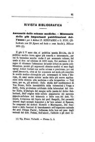 Annali di chimica applicata alla medicina cioè alla farmacia, alla tossicologia, all'igiene, alla fisiologia, alla patologia e alla terapeutica. Serie 3