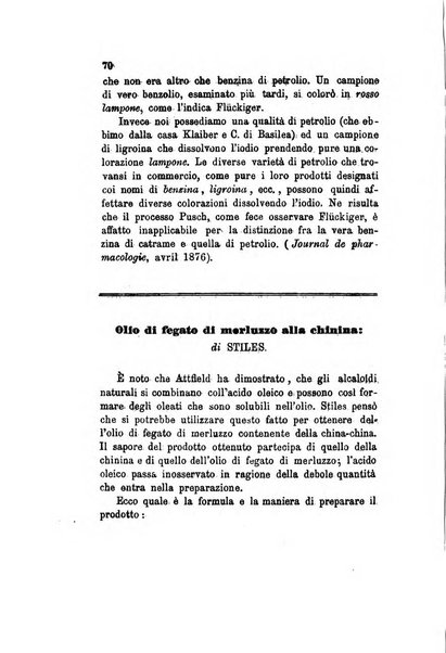 Annali di chimica applicata alla medicina cioè alla farmacia, alla tossicologia, all'igiene, alla fisiologia, alla patologia e alla terapeutica. Serie 3