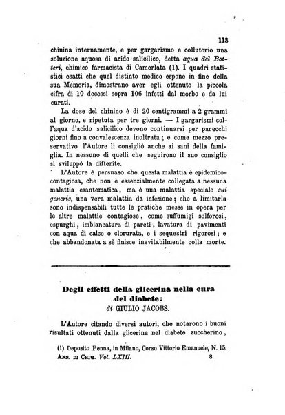 Annali di chimica applicata alla medicina cioè alla farmacia, alla tossicologia, all'igiene, alla fisiologia, alla patologia e alla terapeutica. Serie 3