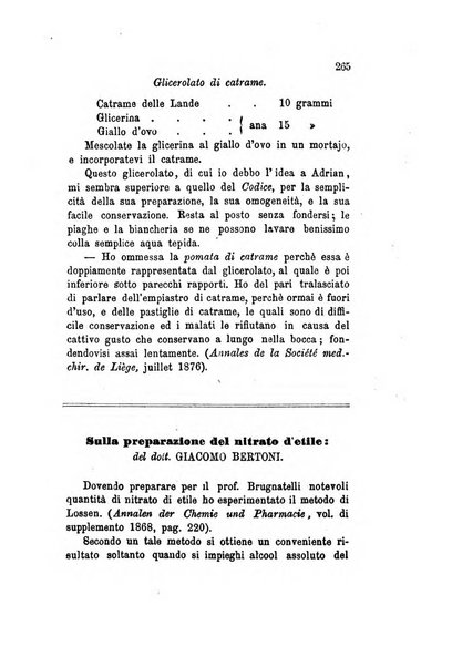 Annali di chimica applicata alla medicina cioè alla farmacia, alla tossicologia, all'igiene, alla fisiologia, alla patologia e alla terapeutica. Serie 3