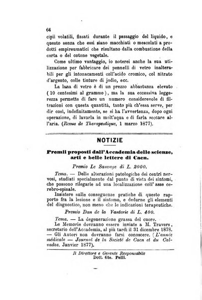 Annali di chimica applicata alla medicina cioè alla farmacia, alla tossicologia, all'igiene, alla fisiologia, alla patologia e alla terapeutica. Serie 3