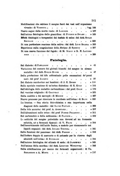 Annali di chimica applicata alla medicina cioè alla farmacia, alla tossicologia, all'igiene, alla fisiologia, alla patologia e alla terapeutica. Serie 3