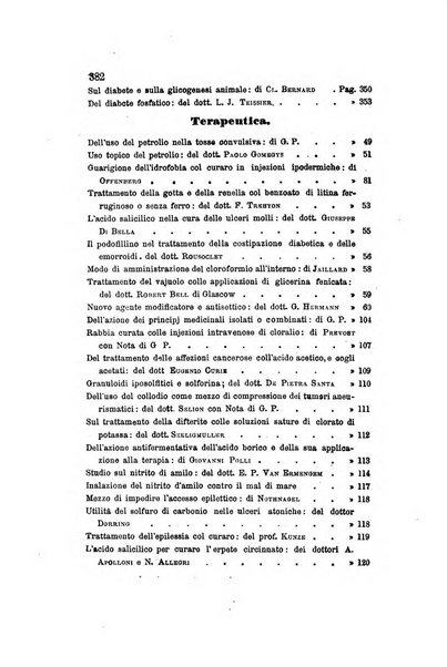 Annali di chimica applicata alla medicina cioè alla farmacia, alla tossicologia, all'igiene, alla fisiologia, alla patologia e alla terapeutica. Serie 3