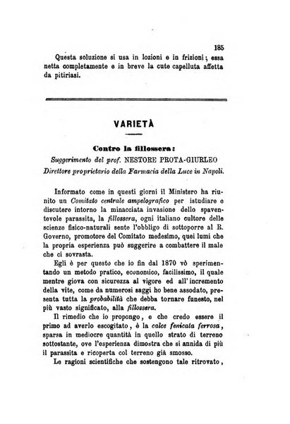 Annali di chimica applicata alla medicina cioè alla farmacia, alla tossicologia, all'igiene, alla fisiologia, alla patologia e alla terapeutica. Serie 3