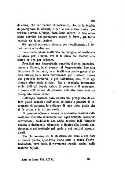 Annali di chimica applicata alla medicina cioè alla farmacia, alla tossicologia, all'igiene, alla fisiologia, alla patologia e alla terapeutica. Serie 3