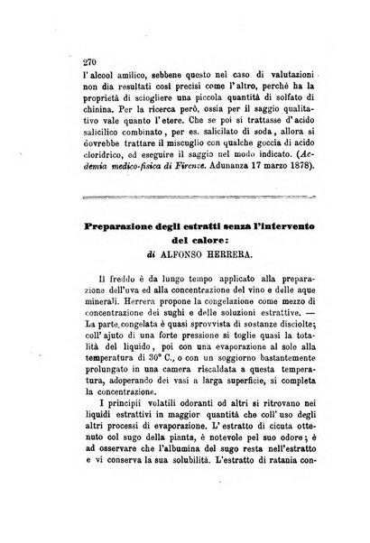 Annali di chimica applicata alla medicina cioè alla farmacia, alla tossicologia, all'igiene, alla fisiologia, alla patologia e alla terapeutica. Serie 3