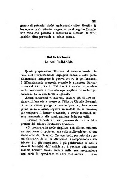 Annali di chimica applicata alla medicina cioè alla farmacia, alla tossicologia, all'igiene, alla fisiologia, alla patologia e alla terapeutica. Serie 3