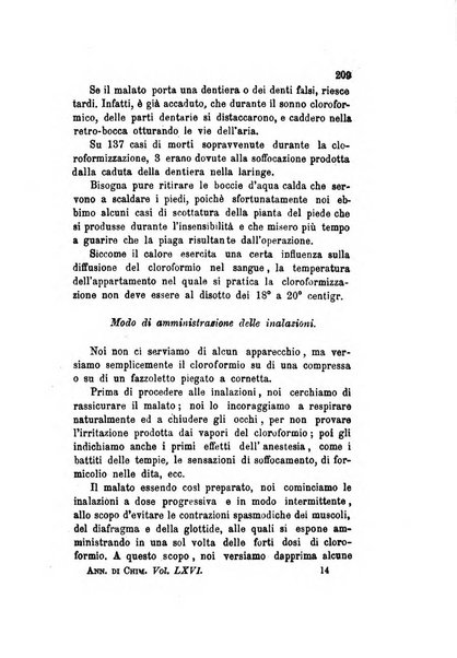 Annali di chimica applicata alla medicina cioè alla farmacia, alla tossicologia, all'igiene, alla fisiologia, alla patologia e alla terapeutica. Serie 3