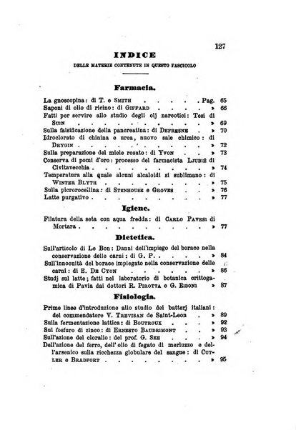 Annali di chimica applicata alla medicina cioè alla farmacia, alla tossicologia, all'igiene, alla fisiologia, alla patologia e alla terapeutica. Serie 3