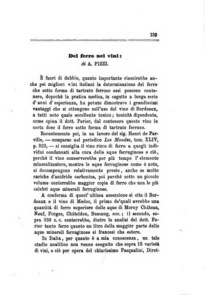 Annali di chimica applicata alla medicina cioè alla farmacia, alla tossicologia, all'igiene, alla fisiologia, alla patologia e alla terapeutica. Serie 3