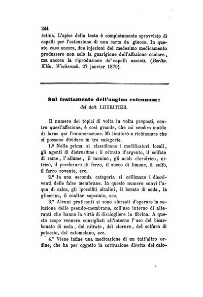 Annali di chimica applicata alla medicina cioè alla farmacia, alla tossicologia, all'igiene, alla fisiologia, alla patologia e alla terapeutica. Serie 3